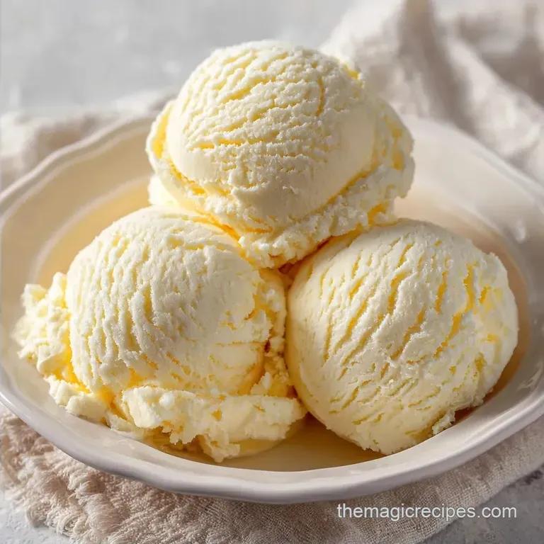 No-Churn Vanilla Ice Cream: Rich and Creamy