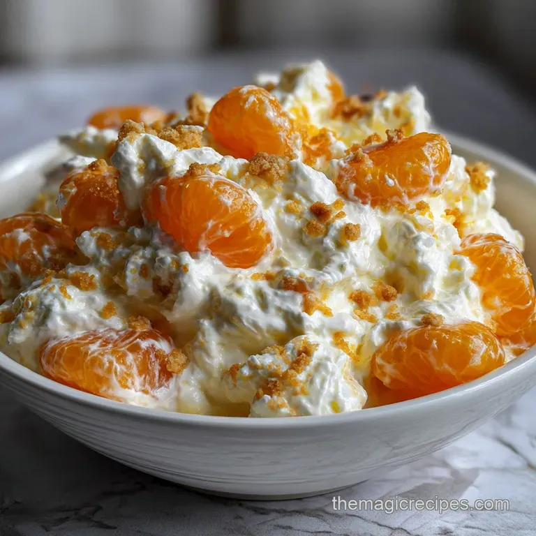The Ultimate Nostalgic Mandarin Orange Fluff Salad Recipe