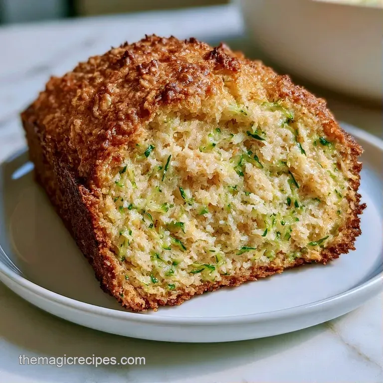A thick slice of moist golden cake resting on a white ceramic plate with a small pat of melting butter on top.