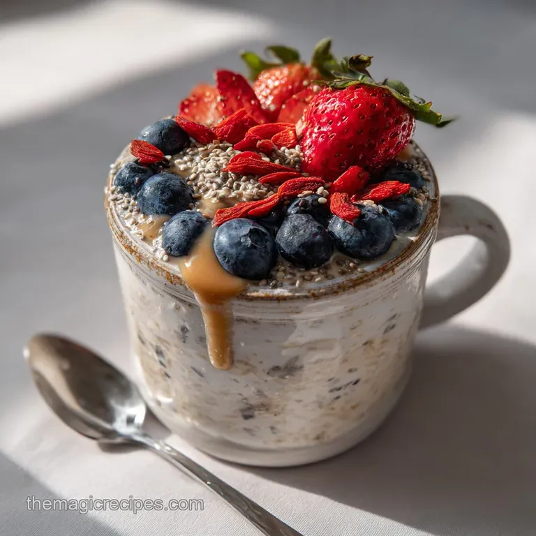 Overnight Oats with Chia Seeds: Velvety Base