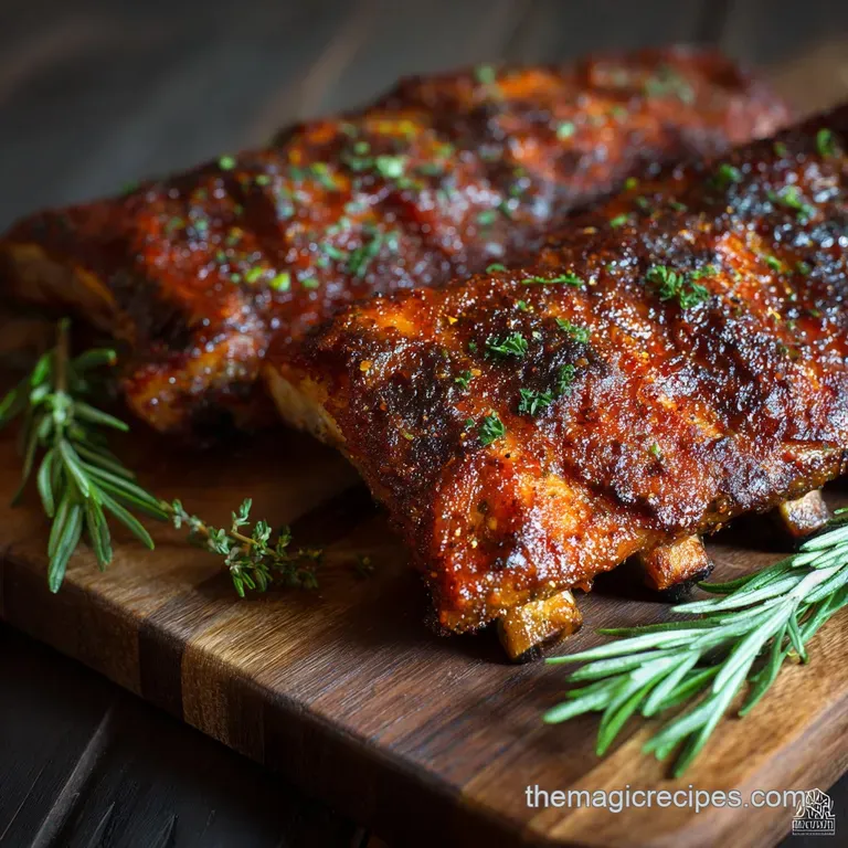 Bbq Ribs Oven Baked: the Best Fall-Apart Tender Recipe presentation