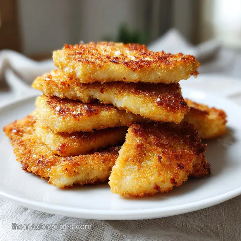 Longhorn Parmesan Crusted Chicken Copycat: Crispy