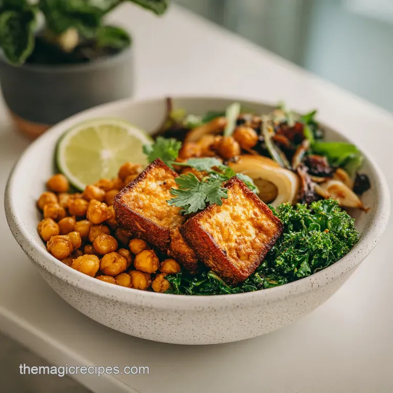 Recetas Veganas con Tofu y Garbanzos