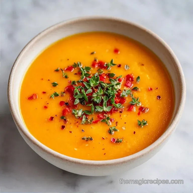 Roasted Yam Veggie Soup: Velvety and Nourishing