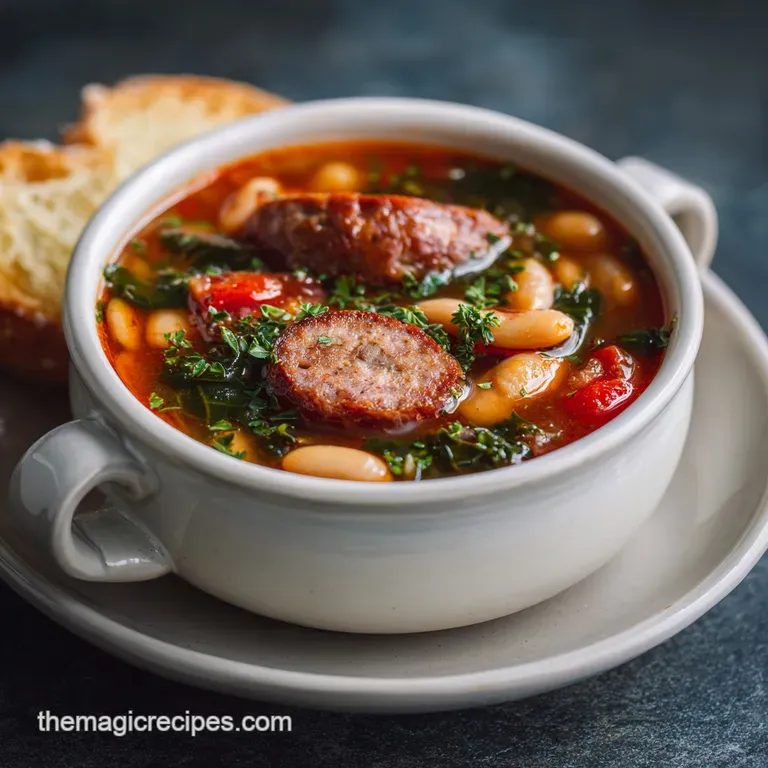 Italian Sausage White Bean Soup