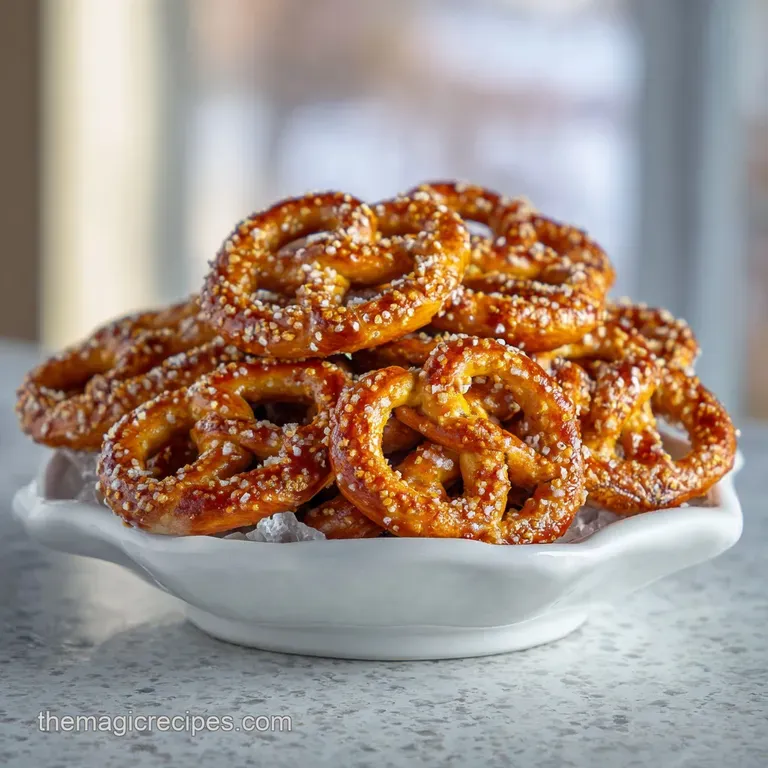 Seasoned Crack Pretzels: Savory & Crunchy