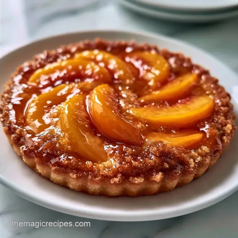 Simple Flour Peach Cobbler: Golden Crust