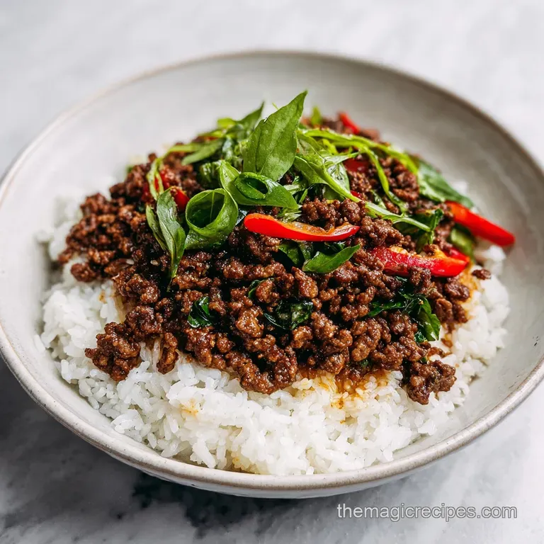 Simple Mongolian Ground Beef: Quick Stir Fry