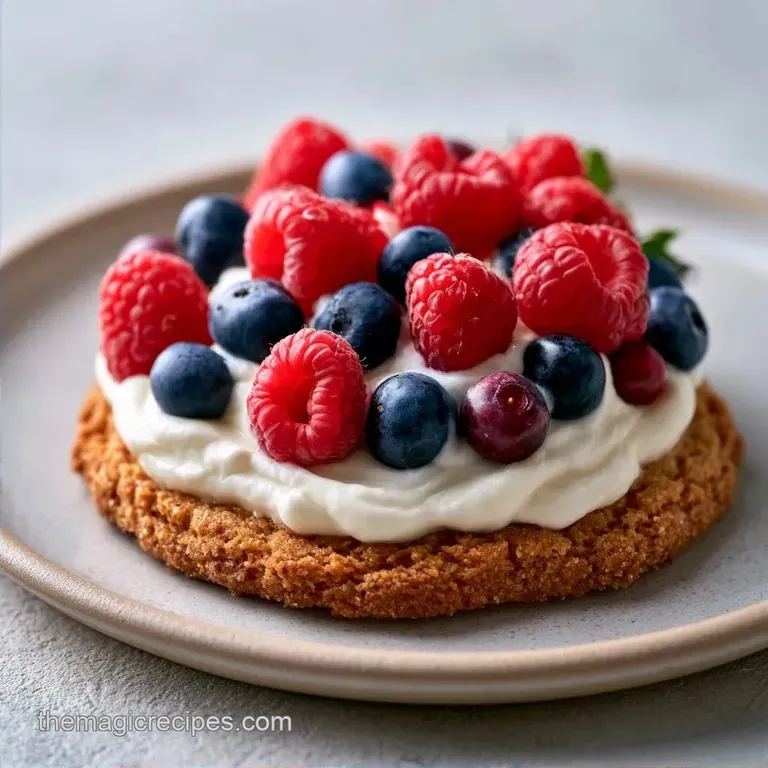 Simple Summer Fruit Pizzas with Cream Cheese