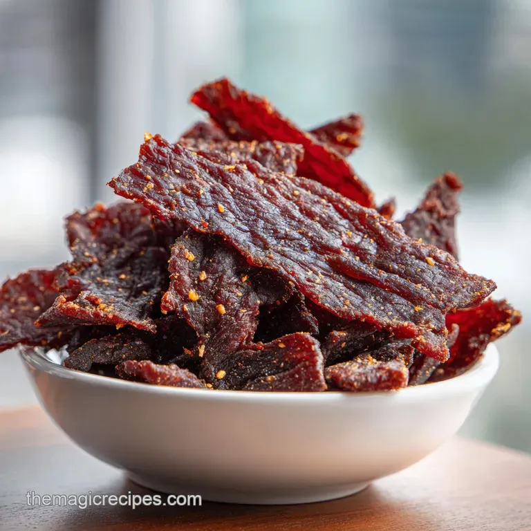 Smoked Beef Jerky: Smoky and Savory