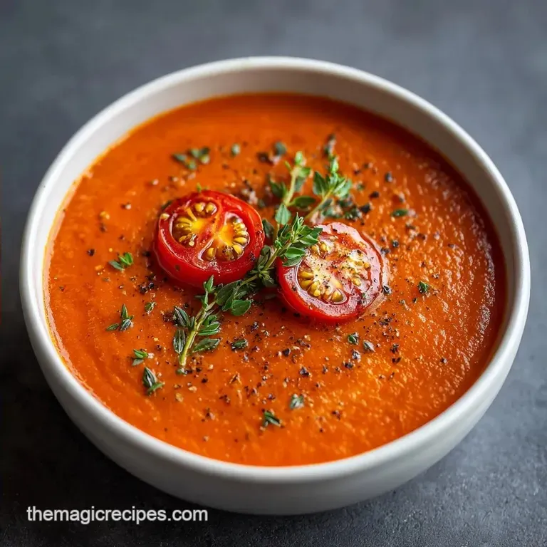 Smoked Paprika Roasted Soup: Velvety and Bold