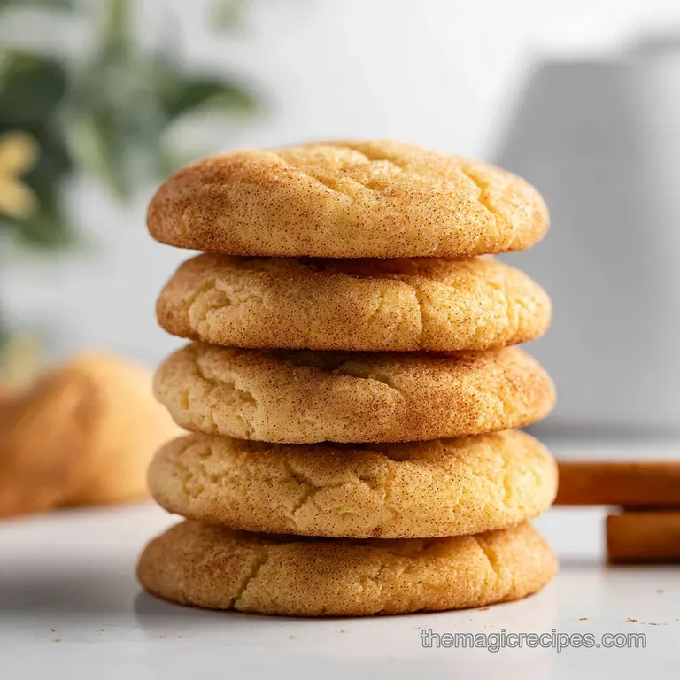 Snickerdoodle Cookies: Perfectly Tangy Soft presentation