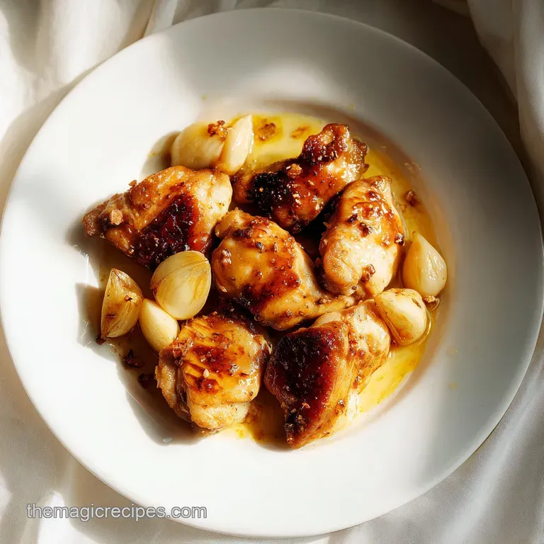 Spanish Garlic Chicken: Silky and Bold