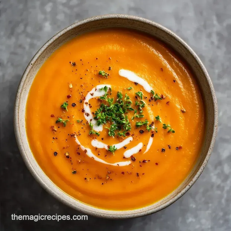 Spiced Sweet Potato Soup: Velvety and Warming