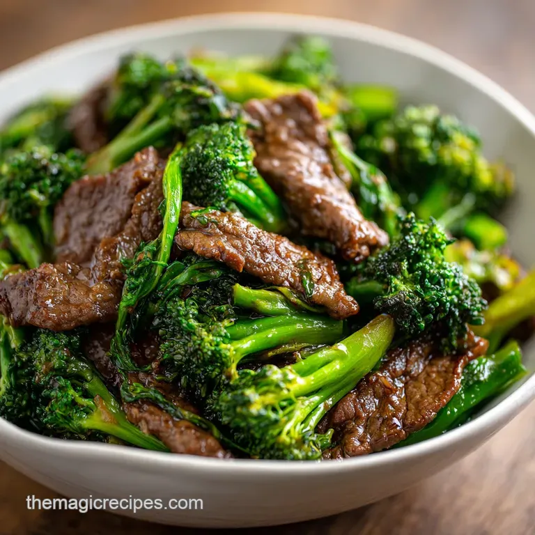 Easy Beef and Broccoli Dinner