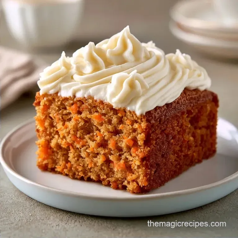 Moist Zucchini Carrot Cake